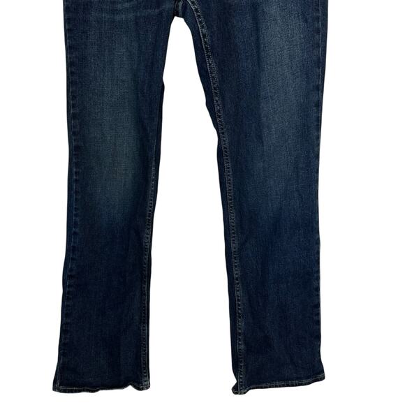 Hollister Boot Epic Flex Jeans Blue Dark Wash Denim 32x32 - Picture 5 of 11